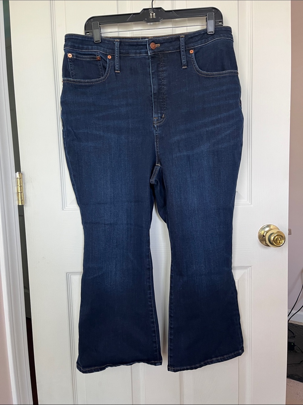 Madewell Dark Indigo Bootcut Jeans